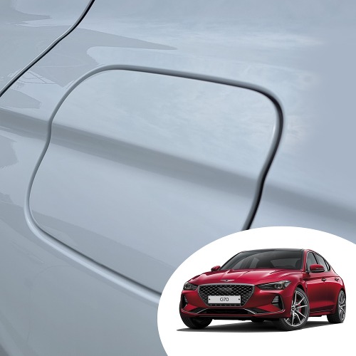 어른킹 G70 주유구 커버+로워 PPF 기스 방지 오일캡 자동차 투명 보호필름
