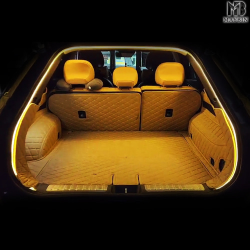 MBN EV9 겁나 밝히개 캠핑 차박 감성 LED바 줄조명등 스마일등 트렁크 실내등 무드등 식빵등